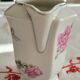 Vintage milk jug Limoges France floral decoration