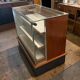Shop counter/window display/vintage wooden counter with drawers