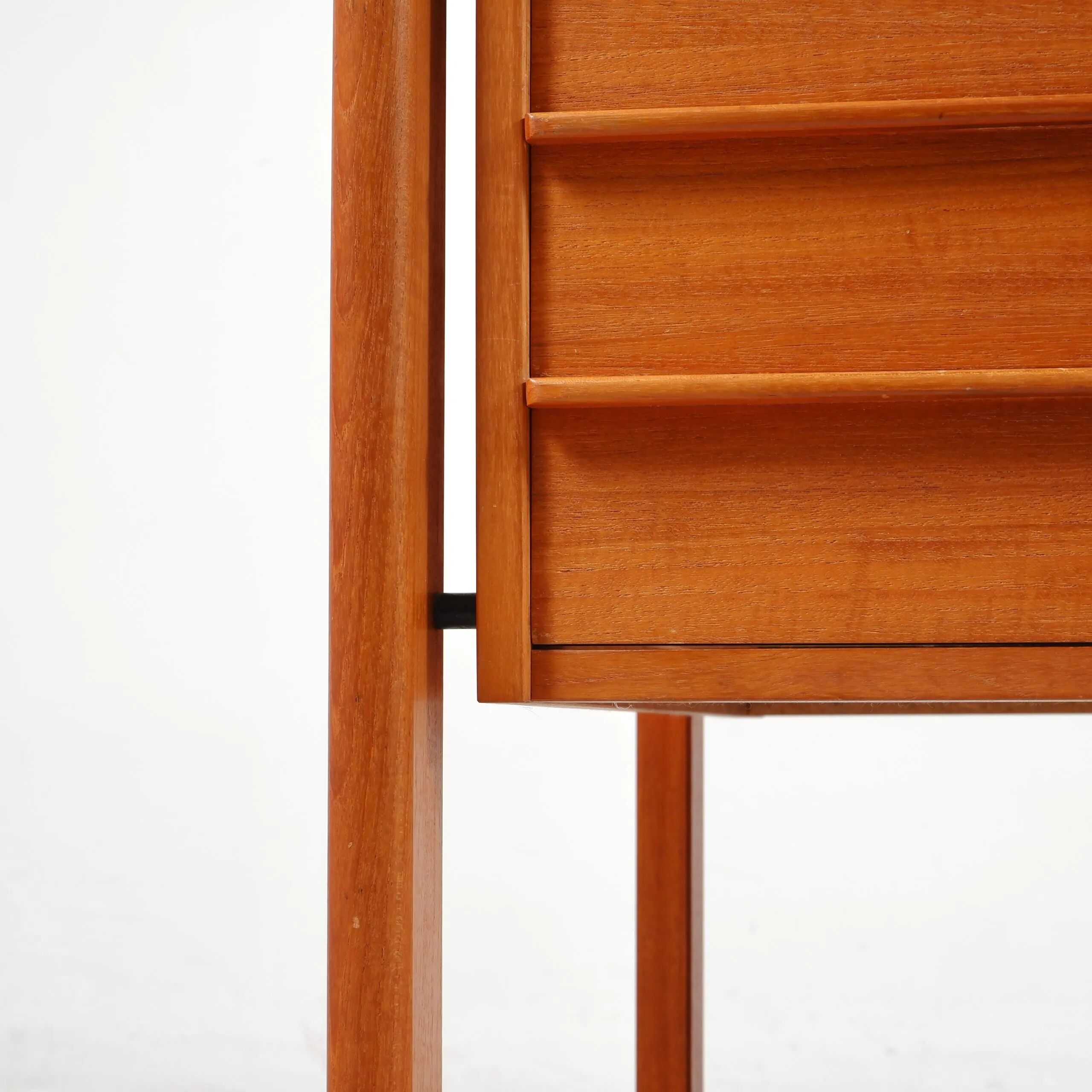 Teak writing desk by Peter Lovig Nielsen for Løvig