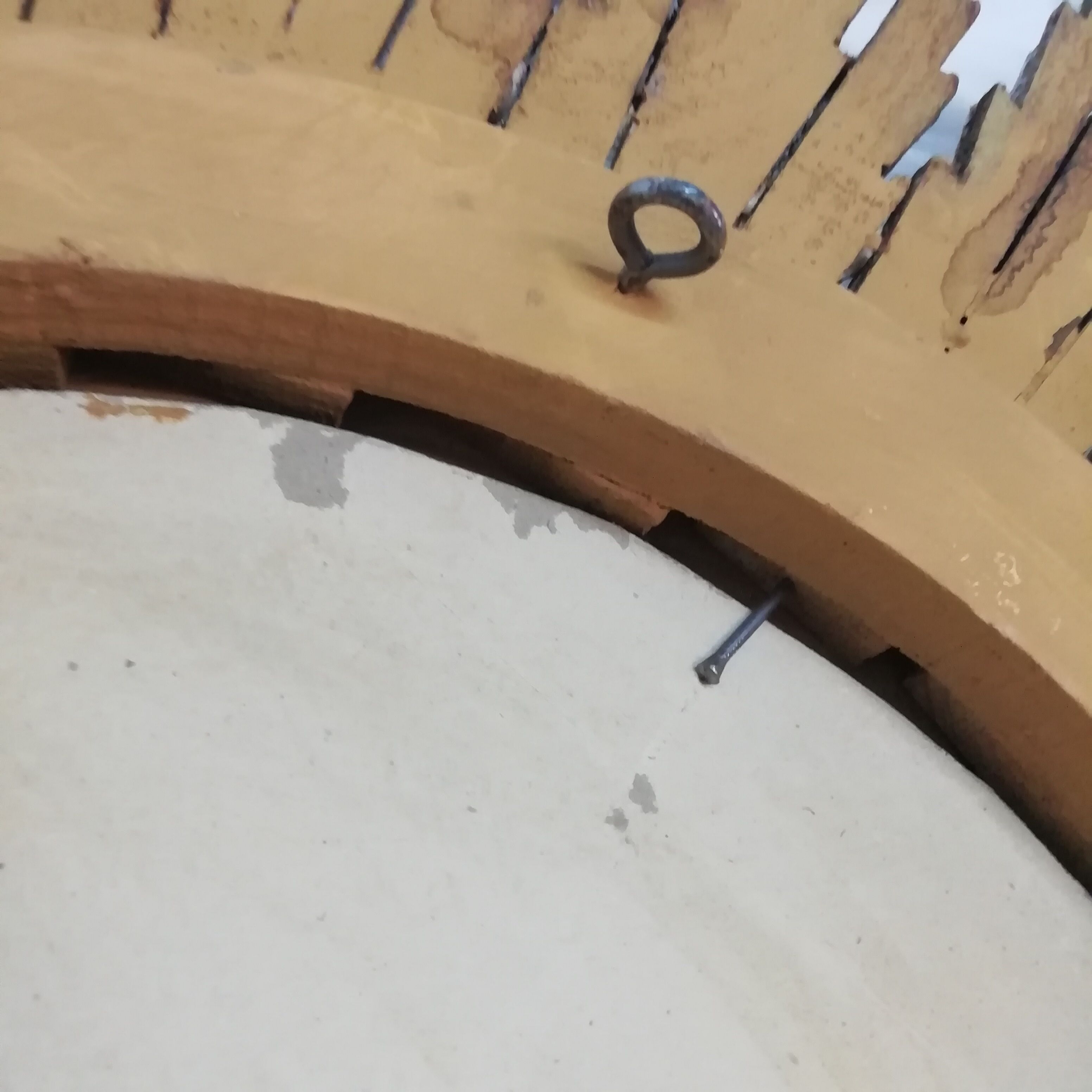 Wooden sun mirror 1960