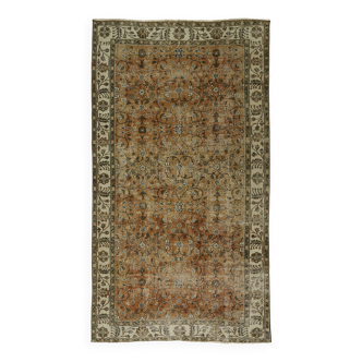 Tapis oriental vintage fait main – Anatolie, années 1950 – 265x148 cm