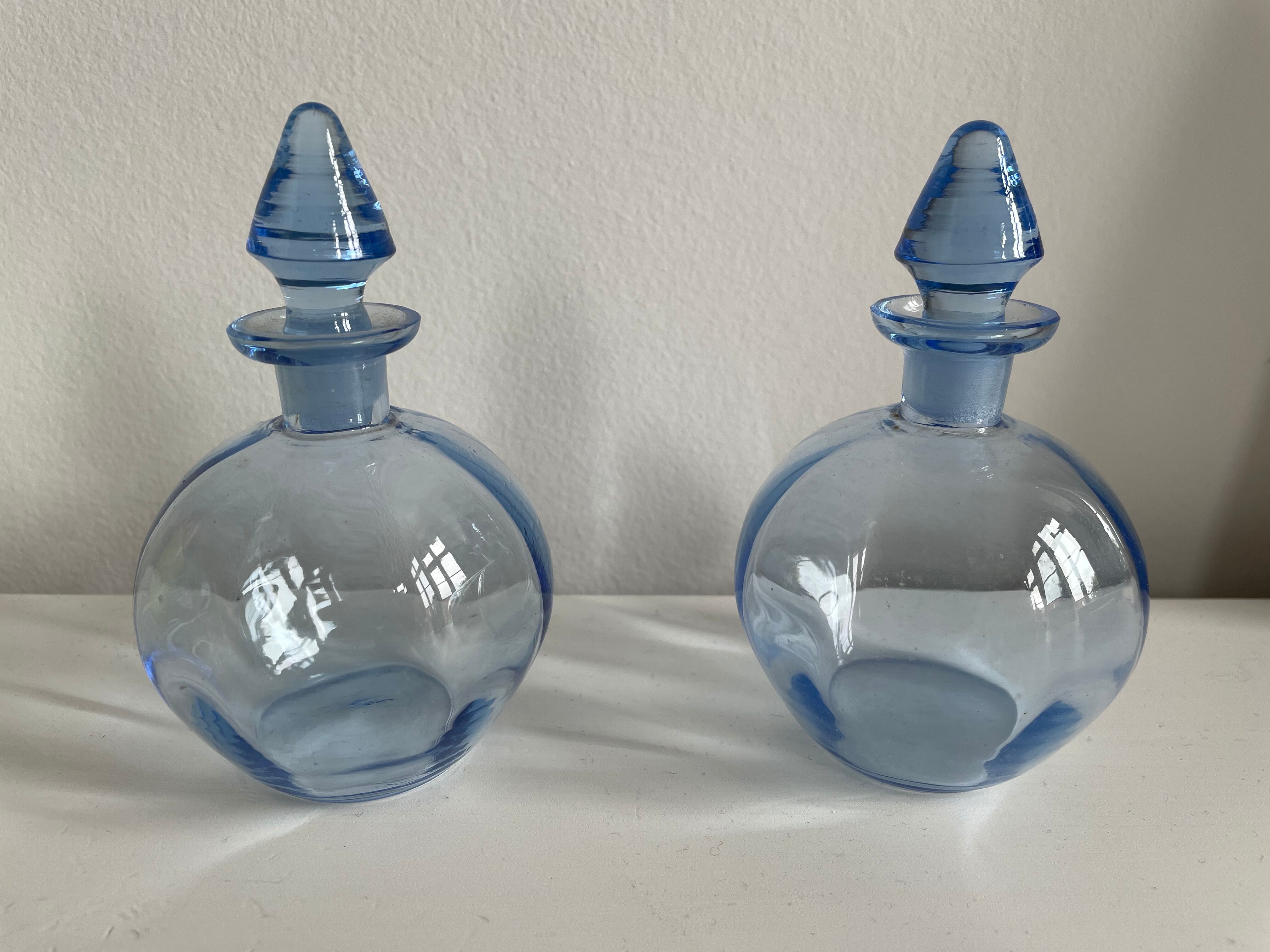 Batch of Art Deco perfume bottles