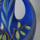 Vase forme libre vintage fourmaintraux desvres