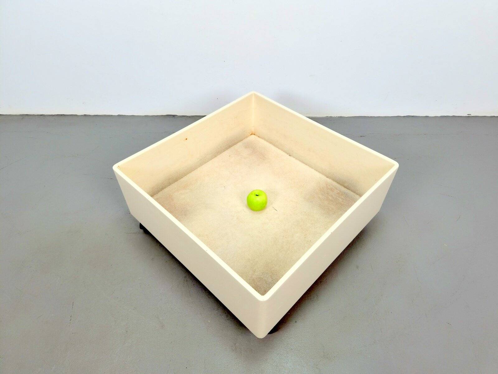 Vintage Space Age Planter on Wheels from Bauform / Wohnform, Germany, 1970s