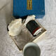Set of 2 vintage Japanese tea cups Kutani Ware Yozan
