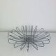 Chrome wire fruit bowl, 1970s.