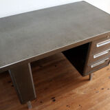 Bureau de métier industriel métallique décapé YAC