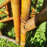 Vintage rattan garden furniture