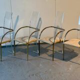 Set of 4 Charles Hollis Jones chairs for Belgo Chrom 1970