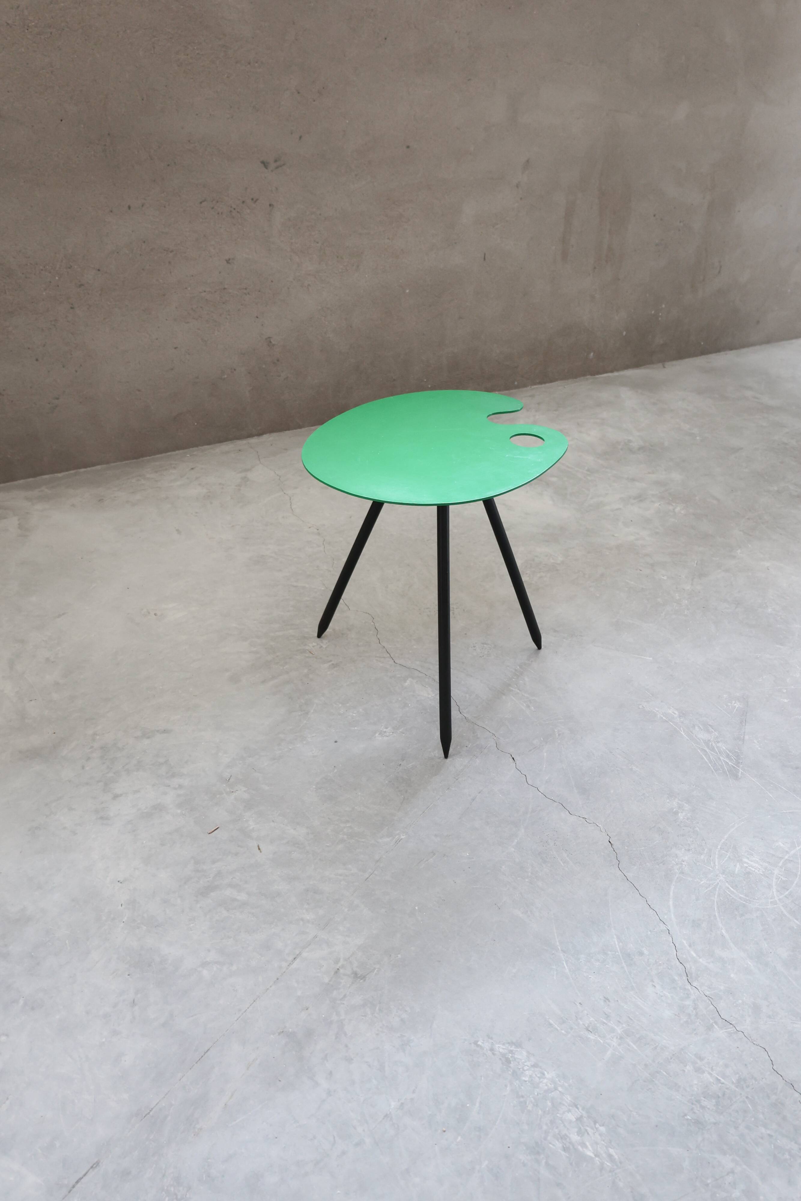 Side table by Lucien de Roeck for Bois Manu