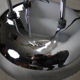 Lampadaire italien réglable en chrome Space Age, années 1960