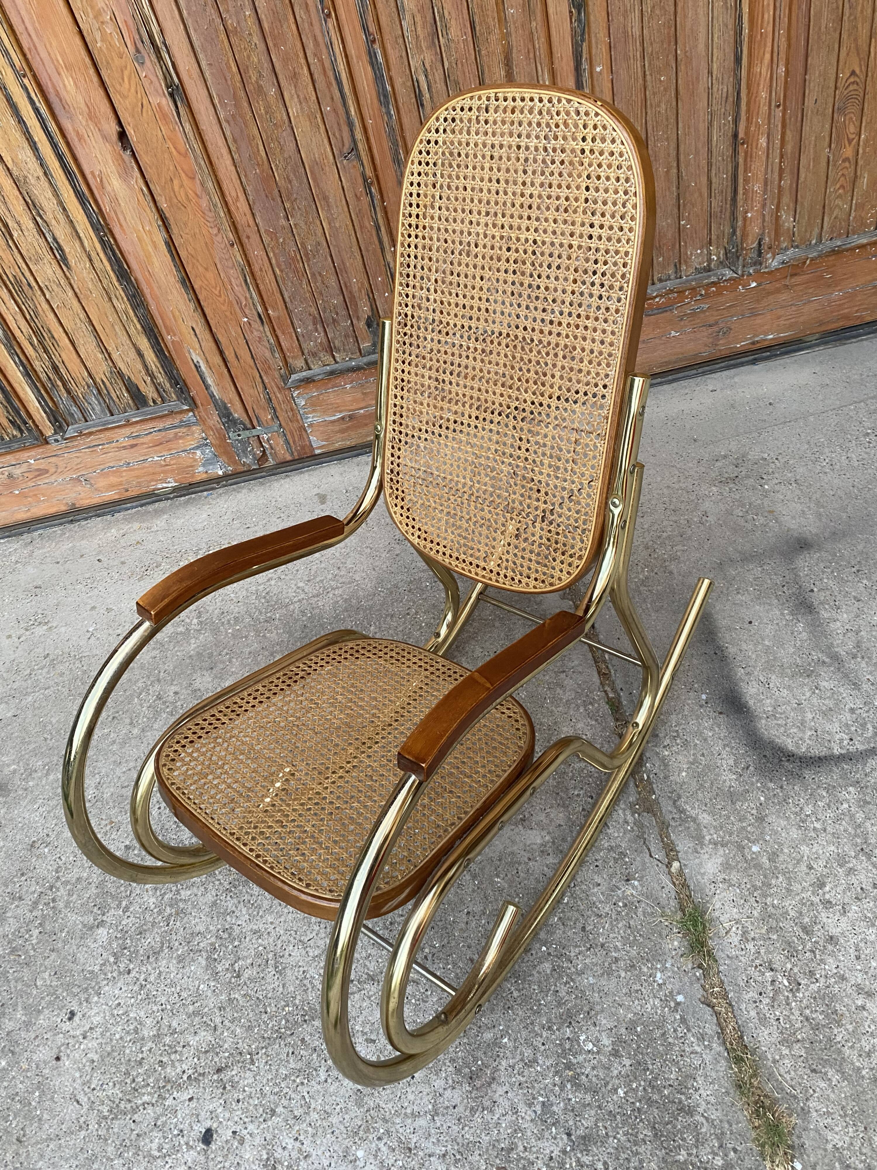 Chaise à bascule vintage rocking chair