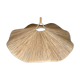 Parasol hanging raffia flower cup