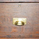 Restored Art Deco oak filing cabinet circa 1920