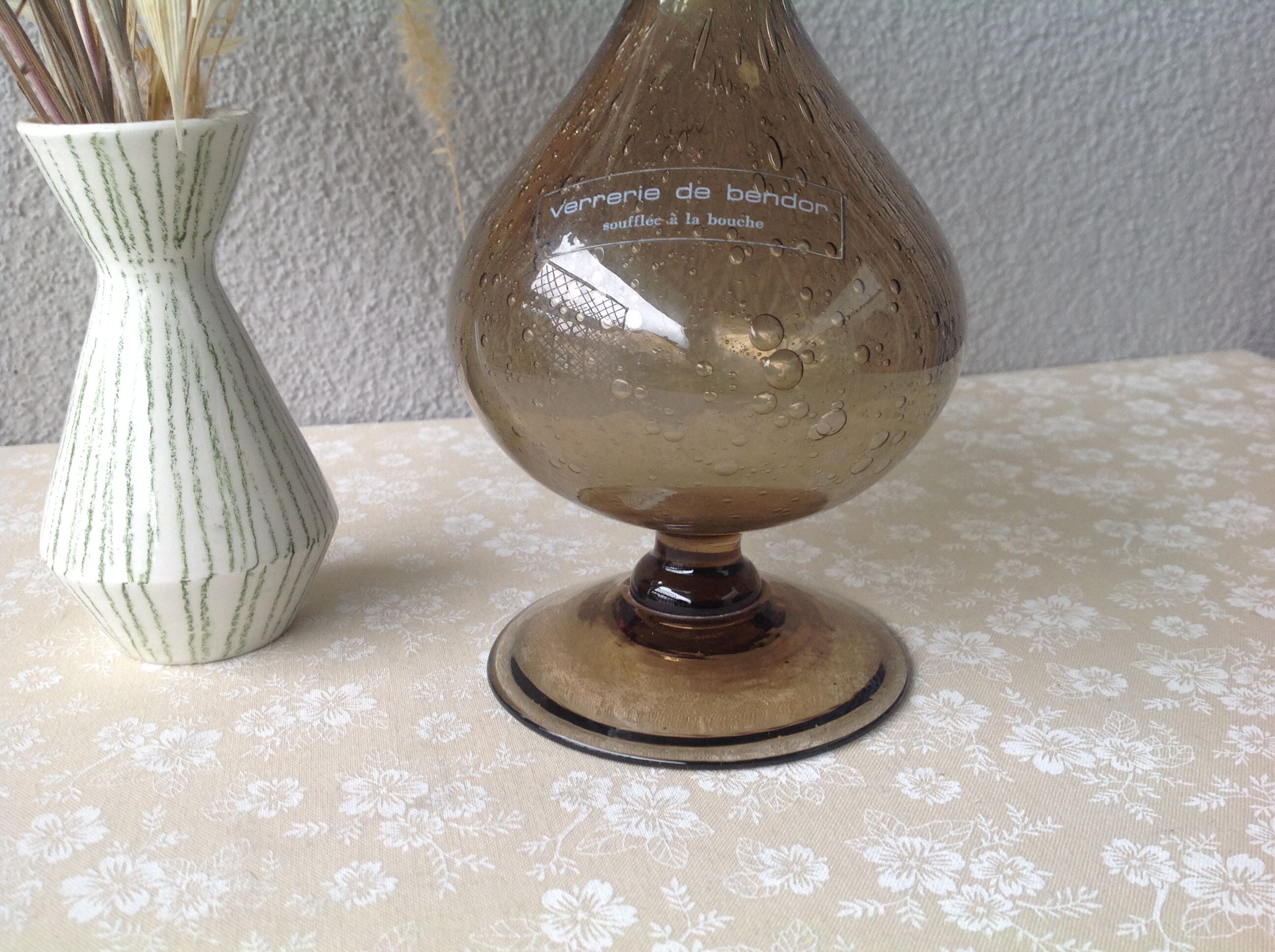 Mouth-blown Bendor vase