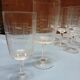 Vintage stemmed glasses