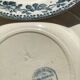 5 assiettes creuses Terre de Fer modèle Guadeloupe Debray bleu