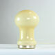 Unique Beige Opaline Glass Table Lamp By Ivan Jakes, Czechoslovakia 1960s
