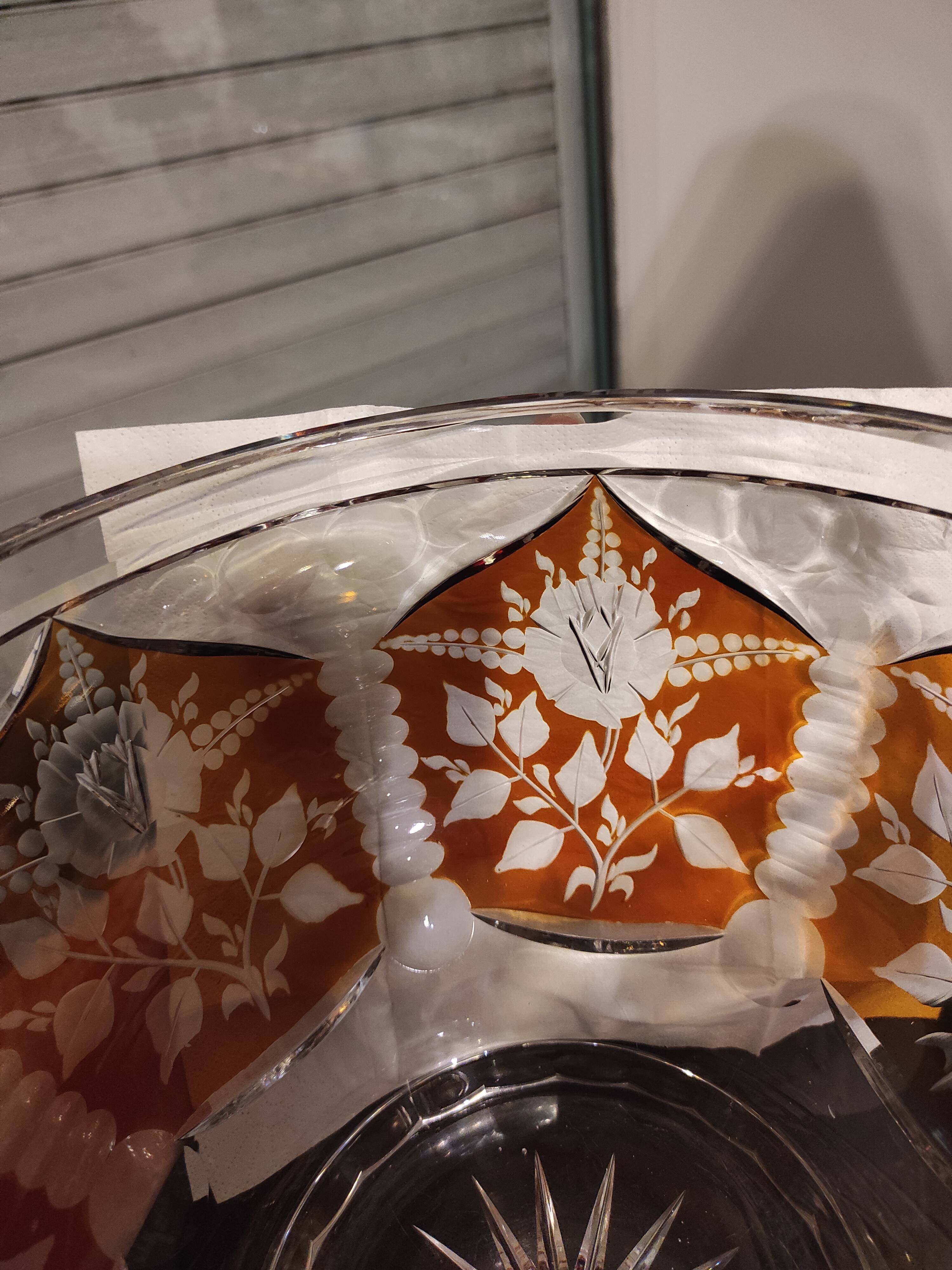 Centre de Table en Cristal