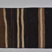 Tapis Kilim à rayures anatoliennes vintage sku3880