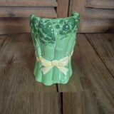 Cutlery pot decoration asparagus ceramic antique vintage slurry