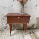 Chevet vintage placage acajou