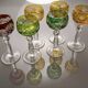 Cut crystal liqueur service – Lead crystal 24% (6 glasses)