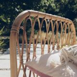 Authentic rattan bed