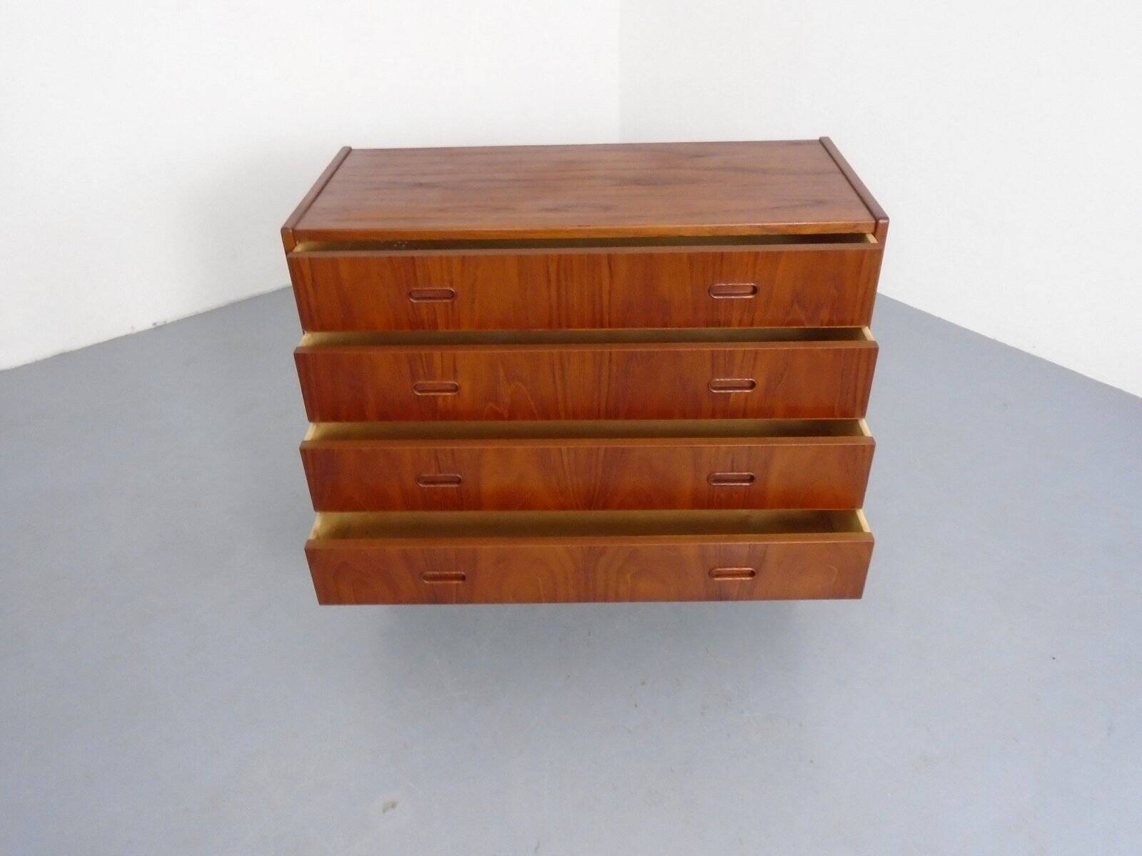 Danish Teak Chest of Drawers, 1960s