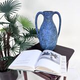 Studio ceramic art amphora vase by Werner Lehr, from Keitum Sylt, Germany, 1960s