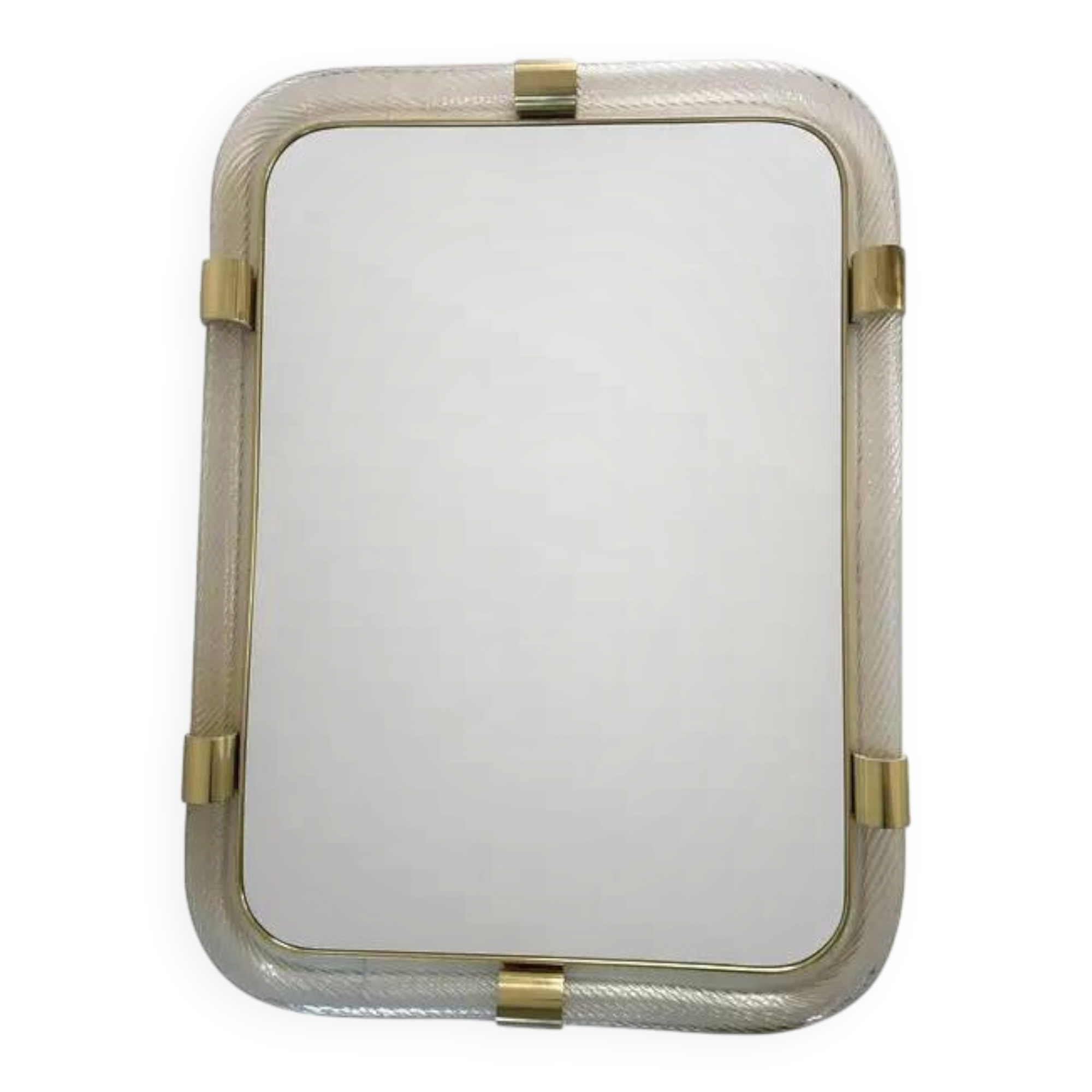 Handcrafted Italian Murano Torchon Wall Mirror by Simoeng for Simoeng