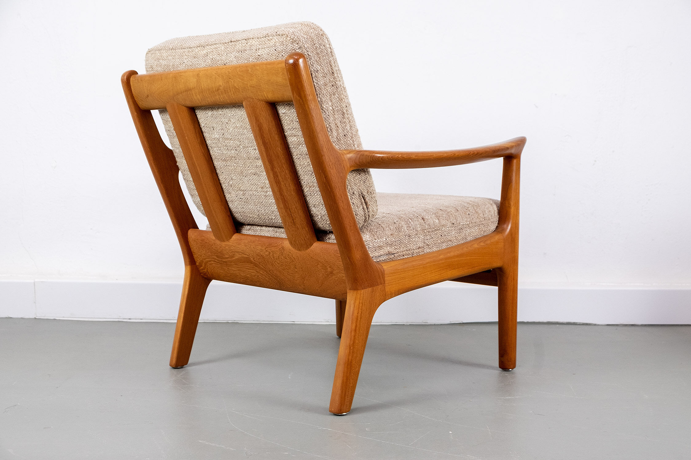 Vintage teak lounge chair by Juul Kristensen, 1960s