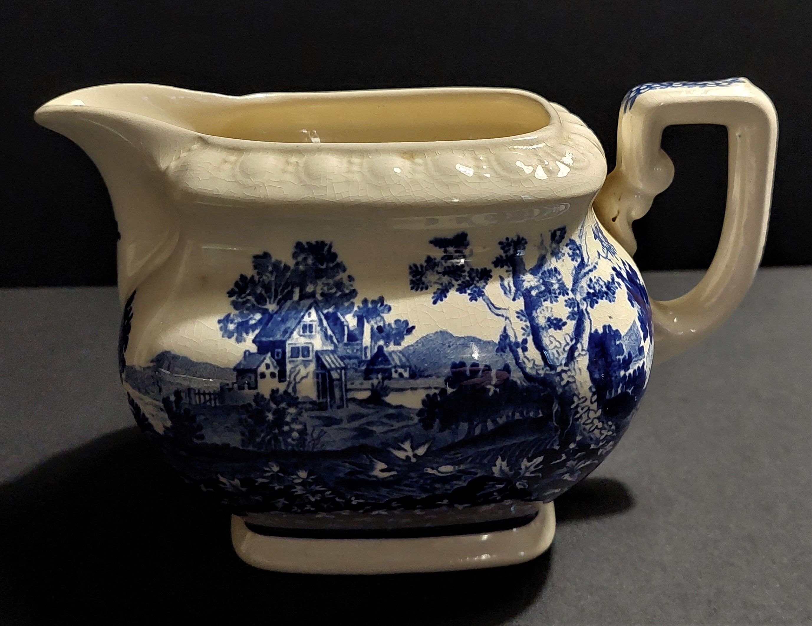 Cream pot earthenware Villeroy & Boch décor Rusticana