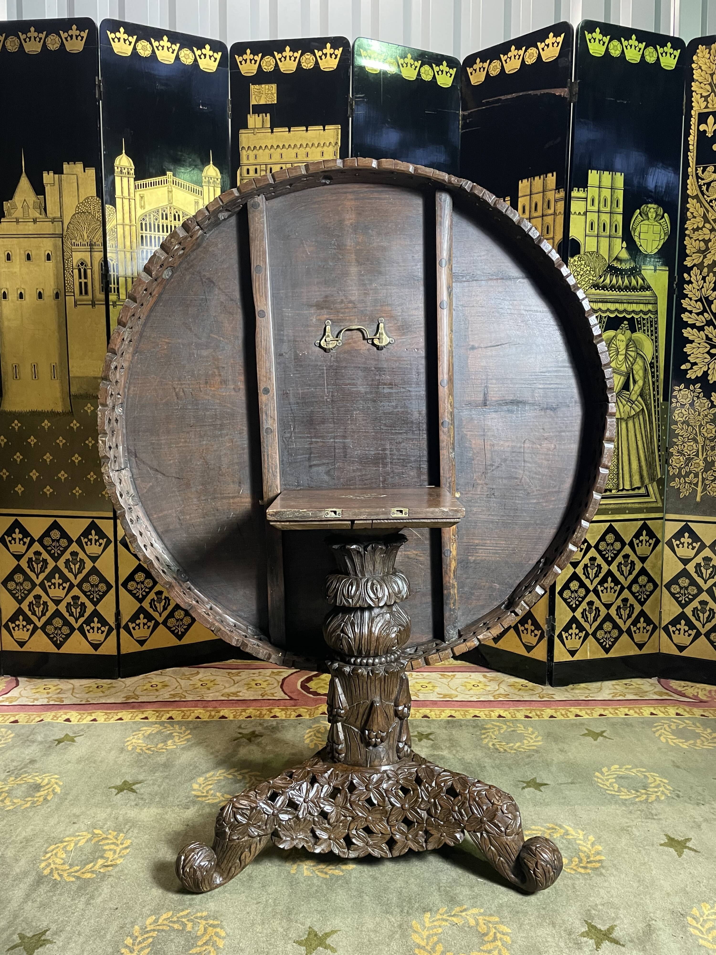 Dining table - Indonesian pedestal table