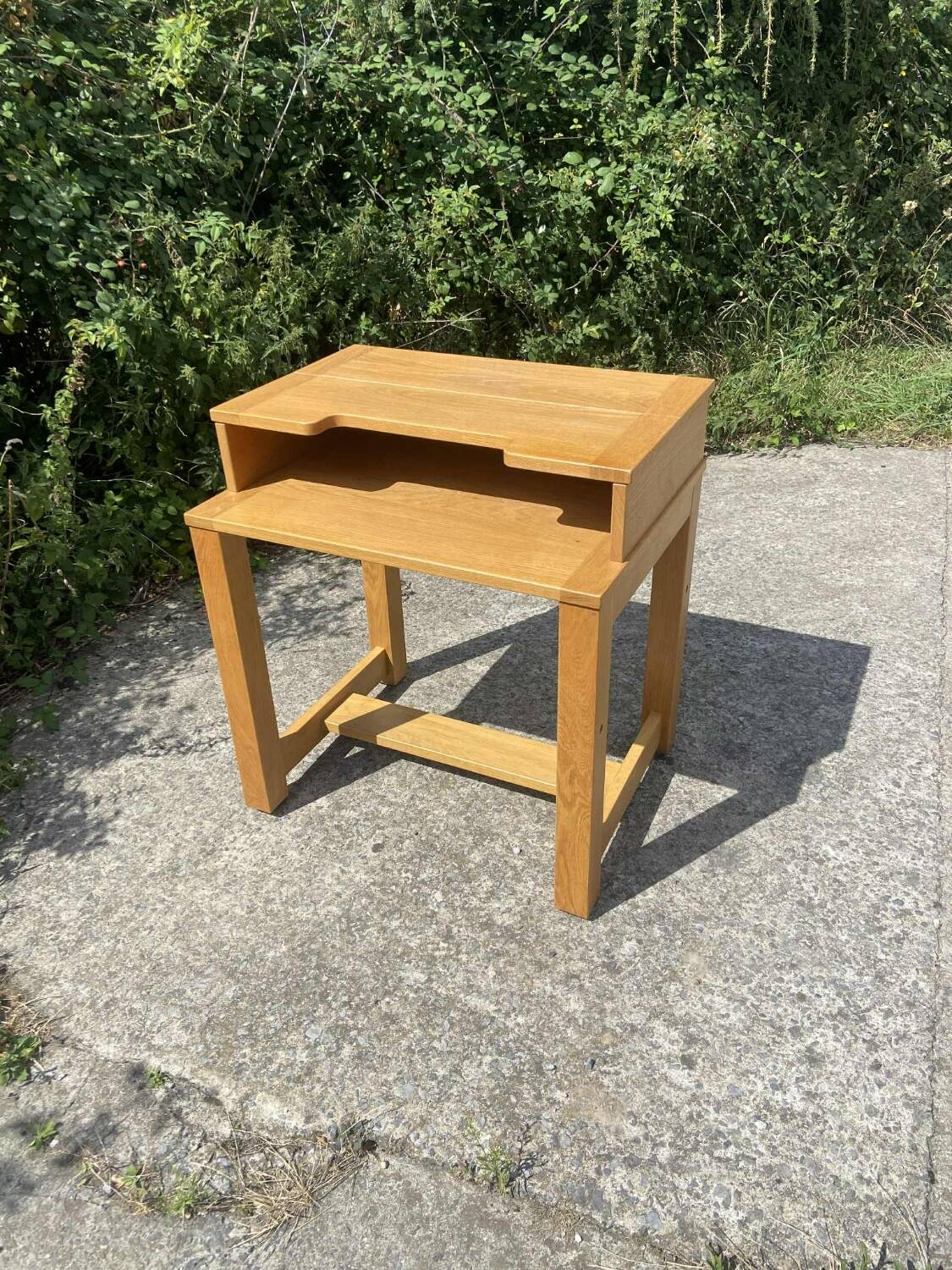 Wooden desk