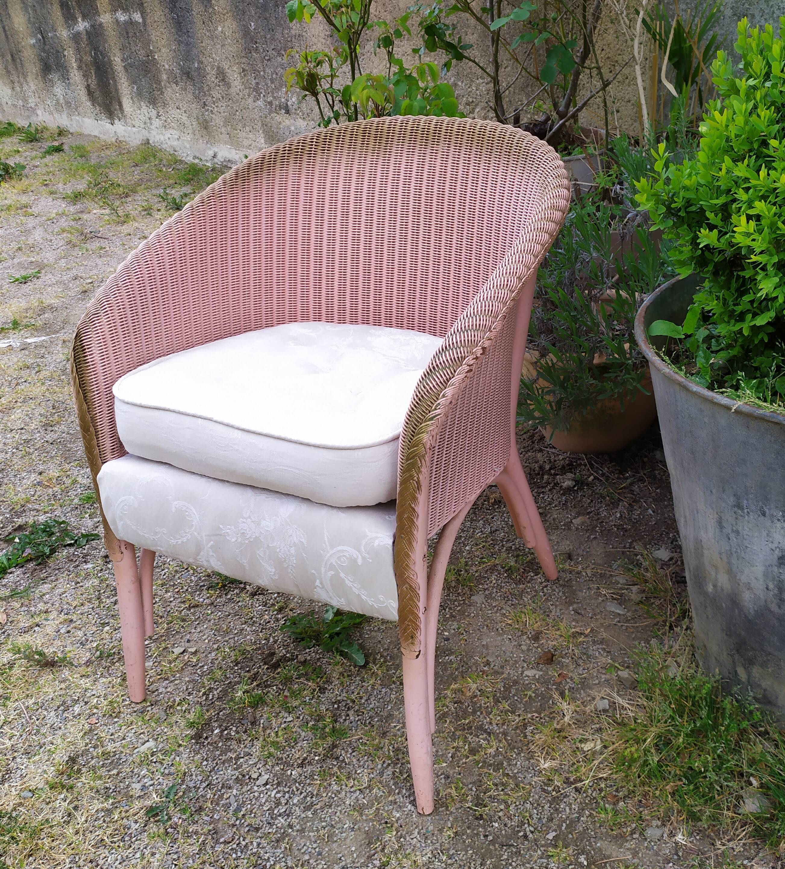 Lloyd loom chair