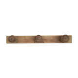 Patère murale en bois
