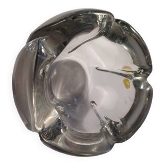 Daum Crystal Transparent Ashtray