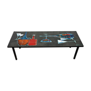 Table en carrelage Denisco