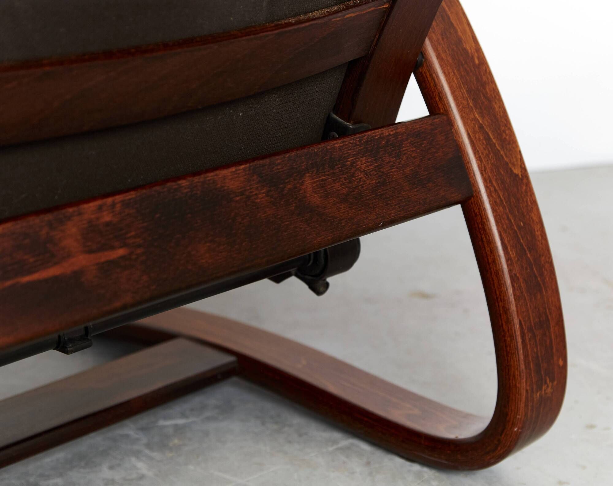 Fauteuil scandinave vintage avec ottoman par Arnt Lande pour Westnofa, anné