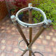 Vintage rattan plant holder