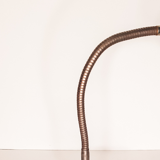 Black articulated desk lamp