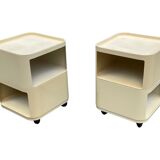 Set of Two Componibili by Anna Castelli Ferrieri for Kartell