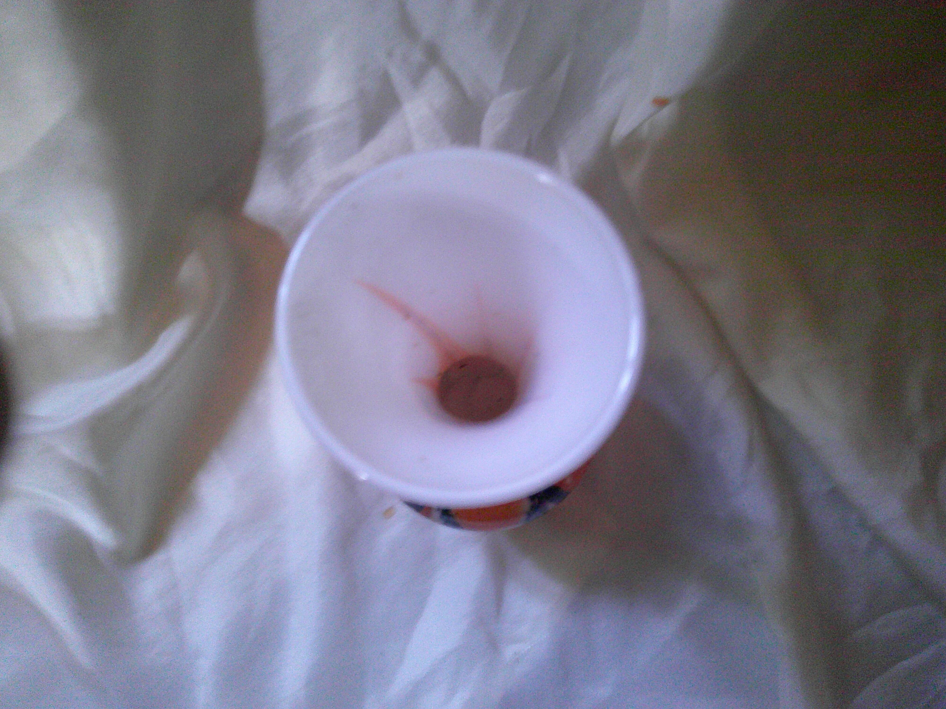 Antique vintage Murano glass vase by Carlo Moretti