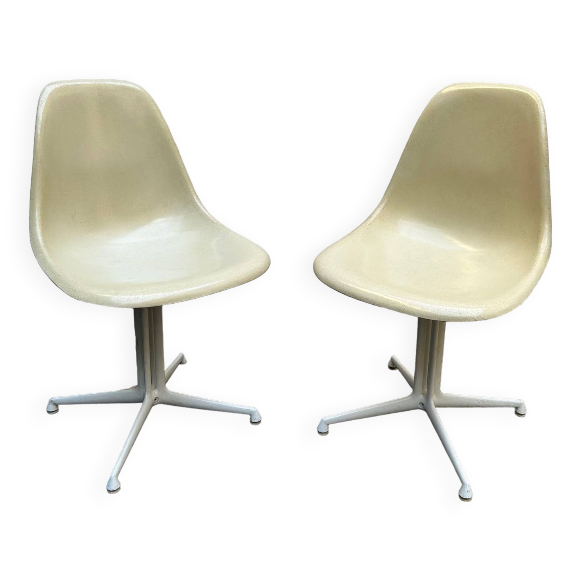 pair of La Fonda Herman Miller chairs