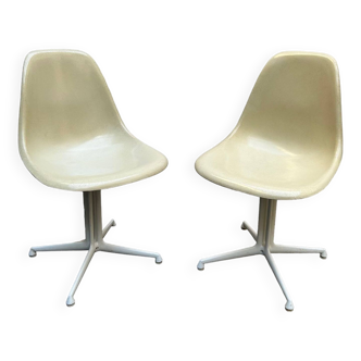 pair of La Fonda Herman Miller chairs