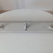 Vintage wall coat rack from the 1930s/1940s.