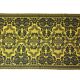 Wool handwoven yellow rug Romanian rug. Teppich. Tapis roumain. Romania