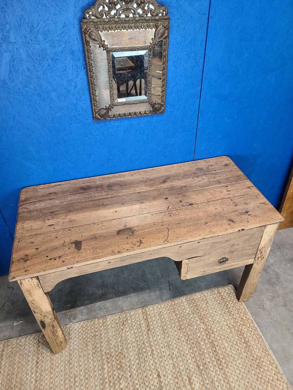 Vintage desk circa 1920, farm table