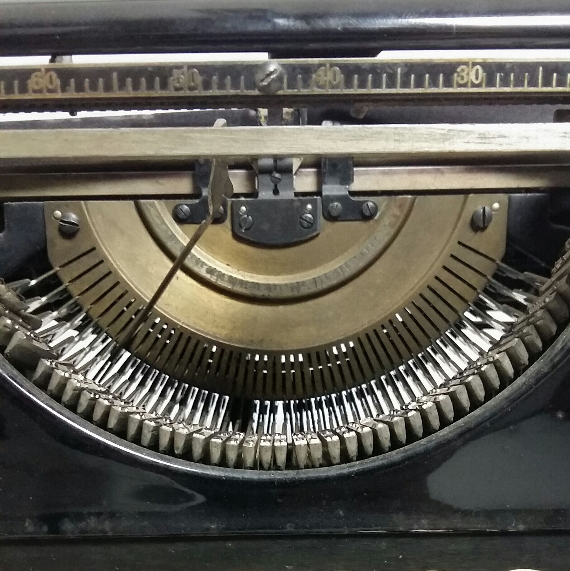 Ideal typewriter black Seidel & Naumann made in Germany